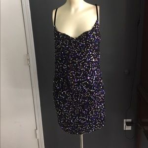 Victoria secrets Ludi sequin dress size 4 black